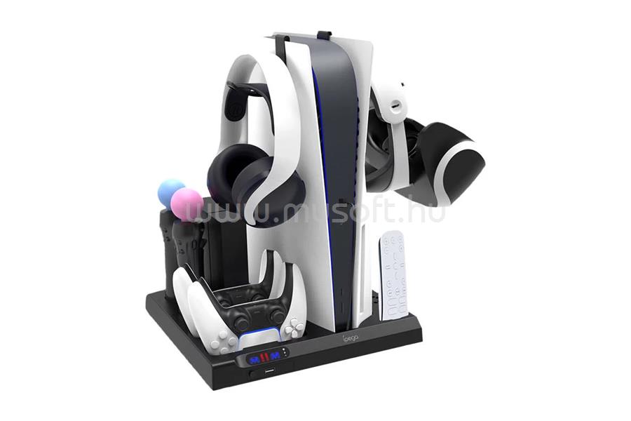 IPEGA PG-P5028 PS5 többfunkciós hűtőállvány (fekete)