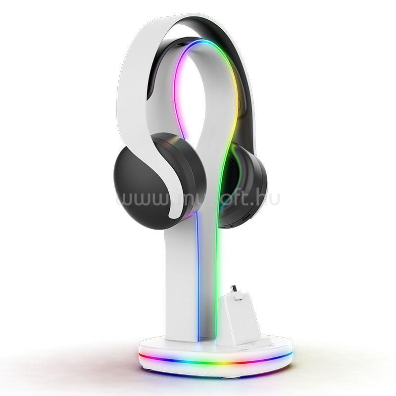 IPEGA PG-P5P023 Playstation Portal töltő + headset állvány RGB