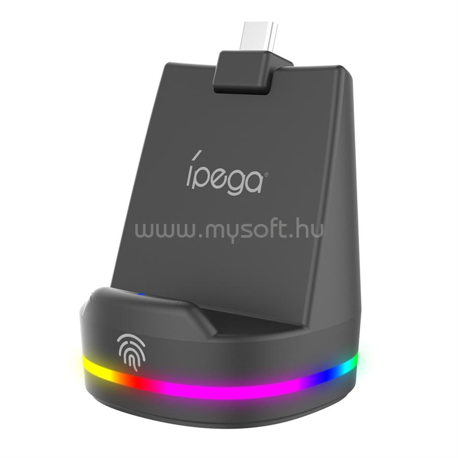 IPEGA PG-P5P25A Playstation Portal mágneses mini töltő állvány (fekete)