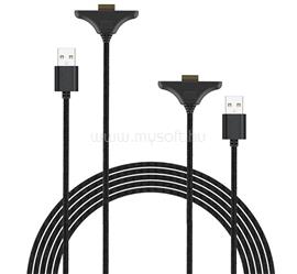 IPEGA IPEGA töltőkábel 2db USB - Joy-Con kontroller, 300cm, FEKETE Nintendo Switch 2 PG-SW2119A small