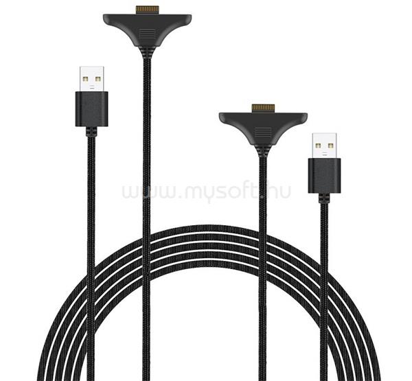 IPEGA IPEGA töltőkábel 2db USB - Joy-Con kontroller, 300cm, FEKETE Nintendo Switch 2