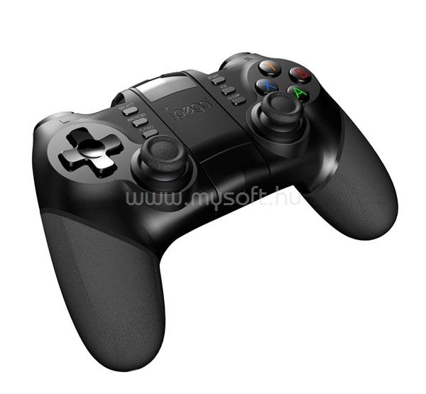 IPEGA vezeték nélküli kontroller v5.0, iOS/Android/PC/PS3/PS4/Nintendo Switch kompatibilis, FEKETE