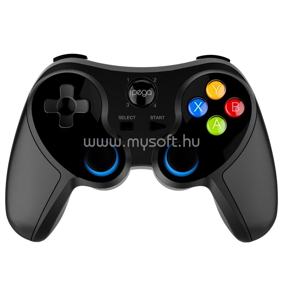 IPEGA vezeték nélküli kontroller v4.0, iOS/Android/PC/Nintendo Switch kompatibilis, FEKETE