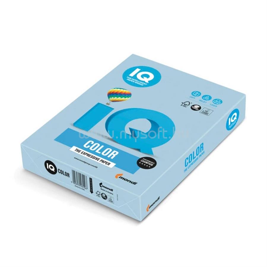 IQ Másolópapír, színes, A3, 80g. BL29 500ív/csomag, pasztell kék