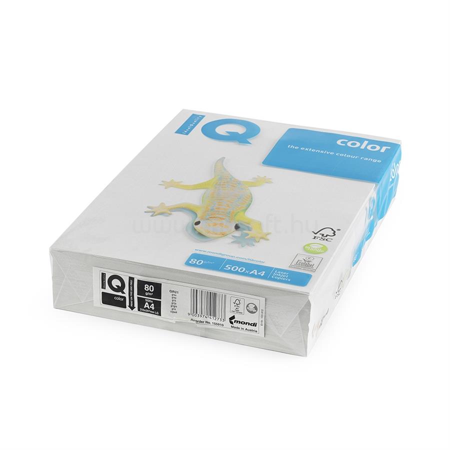IQ Másolópapír, színes, A4, 80g. GR21 500ív/csomag, trend szürke