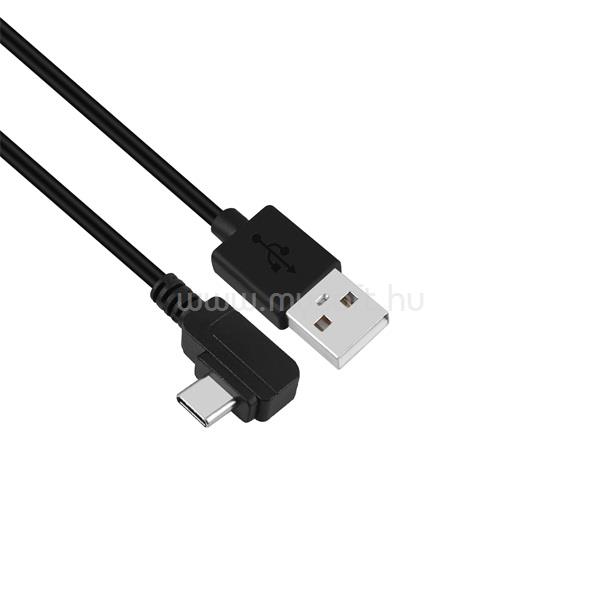 IRIS CX-135 derékszögű Type-C USB 2.0 kábel 1 m