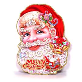 IRIS 3D Mikulás mintás/28x37cm karton dekoráció IRIS_020-10 small