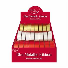 IRIS Ajándék kötöző szalag, dombornyomott, 10m, vegyes színekben, arany, ezüst, piros IRIS_X-34367-RC small