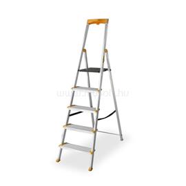 IRIS BEST DRABEST MAX 5 (4+1) lépcsős alumínium létra, összecsukható, 150 kg teherbírás DR-AL-D5-MAX small