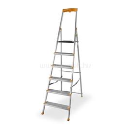 IRIS BEST DRABEST MAX 6 (5+1) lépcsős alumínium létra, összecsukható, 150 kg teherbírás DR-AL-D6-MAX small