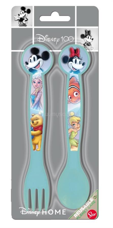 IRIS DISNEY 2 részes műanyag evőeszköz szett