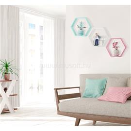 IRIS E5634 hatszögletű fali dekoráció 29x25cm IRIS_E5634 small