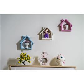 IRIS E5657 ház alakú fali dekoráció 24x24cm IRIS_E5657 small