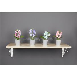 IRIS E5679 ORCHIDEA dekoráció művirággal cserépben 6x17cm IRIS_E5679 small