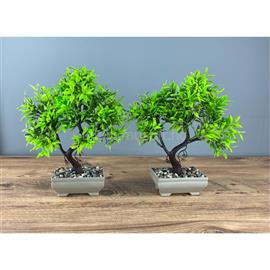 IRIS E5723 dekoráció művirággal cserépben 18x24cm IRIS_E5723 small