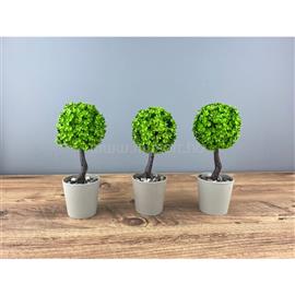 IRIS E5786 dekoráció művirággal cserépben 8x18cm IRIS_E5786 small