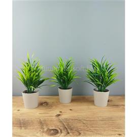 IRIS E5792 dekoráció művirággal cserépben 10x19cm IRIS_E5792 small