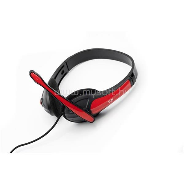 IRIS F-25 headset (piros)
