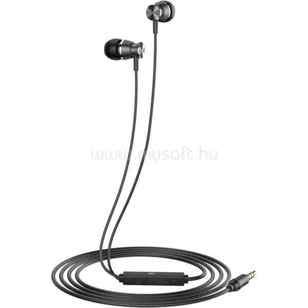 IRIS G-23 mikrofonos fülhallgató (fekete)