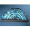 IRIS GAMER ELECTRIC  118x118cm, 3mm vastag, szögletes padlóvédő székalátét IRIS_MAT_GAMNER_ELECTRIC_118X118 small