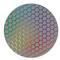 IRIS GAMER RAINBOW HEXAGON 120cm átmérőjű, 2mm vastag, hatszög mintás kerek padlóvédő székalátét IRIS_MAT_RAINBOW_120_HEX small