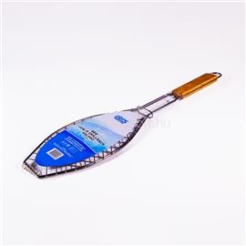 IRIS KT-205 BBQ ovális grillrács halhoz 29cmx 13cm rácsfelület IRIS_KT-205 small