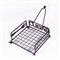 IRIS KT-211 CUISINE fémrácsos szalvétatartó 18cmx18cmx7cm IRIS_KT-211 small