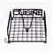 IRIS KT-211 CUISINE fémrácsos szalvétatartó 18cmx18cmx7cm IRIS_KT-211 small