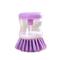 IRIS KT-226-P lila konyhai tisztítókefe mosószeradagoló funkcióval IRIS_KT-226-P small