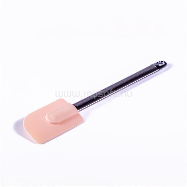 IRIS KT-484 24,5 cm-es fém nyelű szilikon prémium konyhai spatula