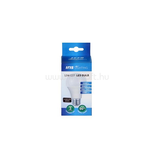 IRIS Lighting E27 A60 12W/3000K/1080lm LED fényforrás