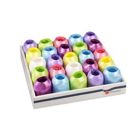 IRIS PRASENT AMERICA XXL pasztell színekben díszkötöző szalag 30mx10mm, tojás alakú, polipropilén, vegyes színekben IRIS_411-098 small
