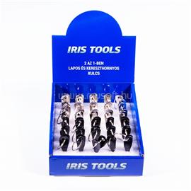 IRIS TOOLS DT-131 3 az 1-ben, lapos és csillagcsavarhúzós kulcstartó DT-131 small