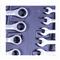 IRIS TOOLS GW-022-033 22 darabos racsnis kombinált csavarkulcs készlet GW-022-033 small