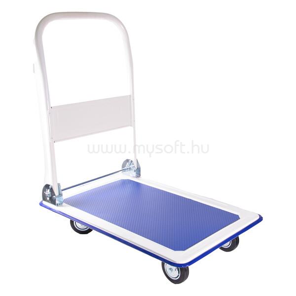 IRIS TOOLS Raktári platós összecsukható szállító kézi kocsi 150 kg terhelésig