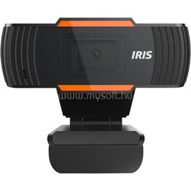 IRIS W-13 mikrofonos fekete/narancs webkamera IRIS_W-13 small