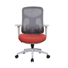 IRISOFFICE Avalon ergonómikus, szövet-hálós irodai forgószék háttámasszal (narancs/szürke) IRISOFFICE_AVALON_NARANCS_SZURKE small