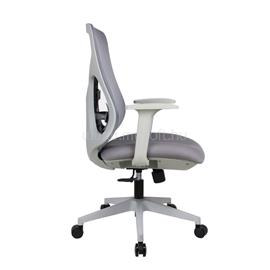 IRISOFFICE Avalon ergonómikus, szövet-hálós irodai forgószék háttámasszal (szürke) IRISOFFICE_AVALON_SZURKE small