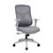 IRISOFFICE Avalon ergonómikus, szövet-hálós irodai forgószék háttámasszal (szürke) IRISOFFICE_AVALON_SZURKE small