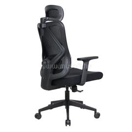 IRISOFFICE Eclipse ergonómikus, szövet-hálós irodai forgószék fej és háttámasszal (fekete) IRISOFFICE_ECLIPSE_FEKETE small