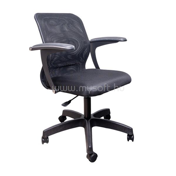 IRISOFFICE Globe fekete mesh irodai forgószék