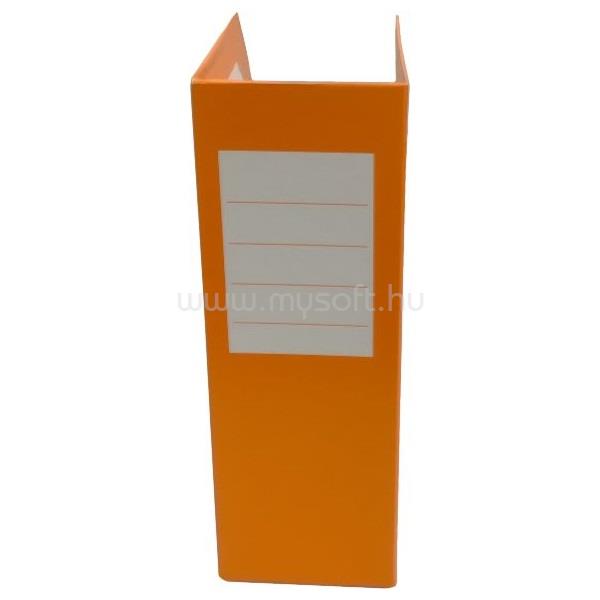 IRISOFFICE merevfalú 9cm karton narancssárga iratpapucs