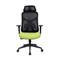 IRISOFFICE Mirage ergonómikus,  szövet-hálós irodai forgószék fej és háttámasszal (zöld/fekete) IRISOFFICE_MIRAGE_ZOLD_FEKETE small