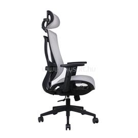 IRISOFFICE Nimbus ergonómikus, szövet-hálós irodai forgószék fej és háttámasszal (szürke) IRISOFFICE_NIMBUS_SZURKE small