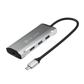 J5CREATE 4K60 Elite USB-C 10Gbps Travel Dock JCD392-N small