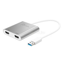 J5CREATE USB 3.0/Dual HDMI Multi-Monitor Adapter JUA365-N small