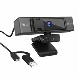 J5CREATE USB 4K ULTRA HD WEBCAM 5X DIGITAL ZOOM RC JVCU435-N small