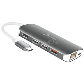 J5CREATE USB-C 9-in-1 Multi Adapter JCD383-N small