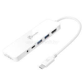 J5CREATE USB-C Multi-Port Hub with Power Delivery JCD373-N small