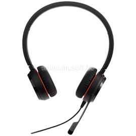 JABRA Evolve 20, Stereo MS, USB C/A adapter vezetékes headset (fekete-piros) 4999-823-169 small